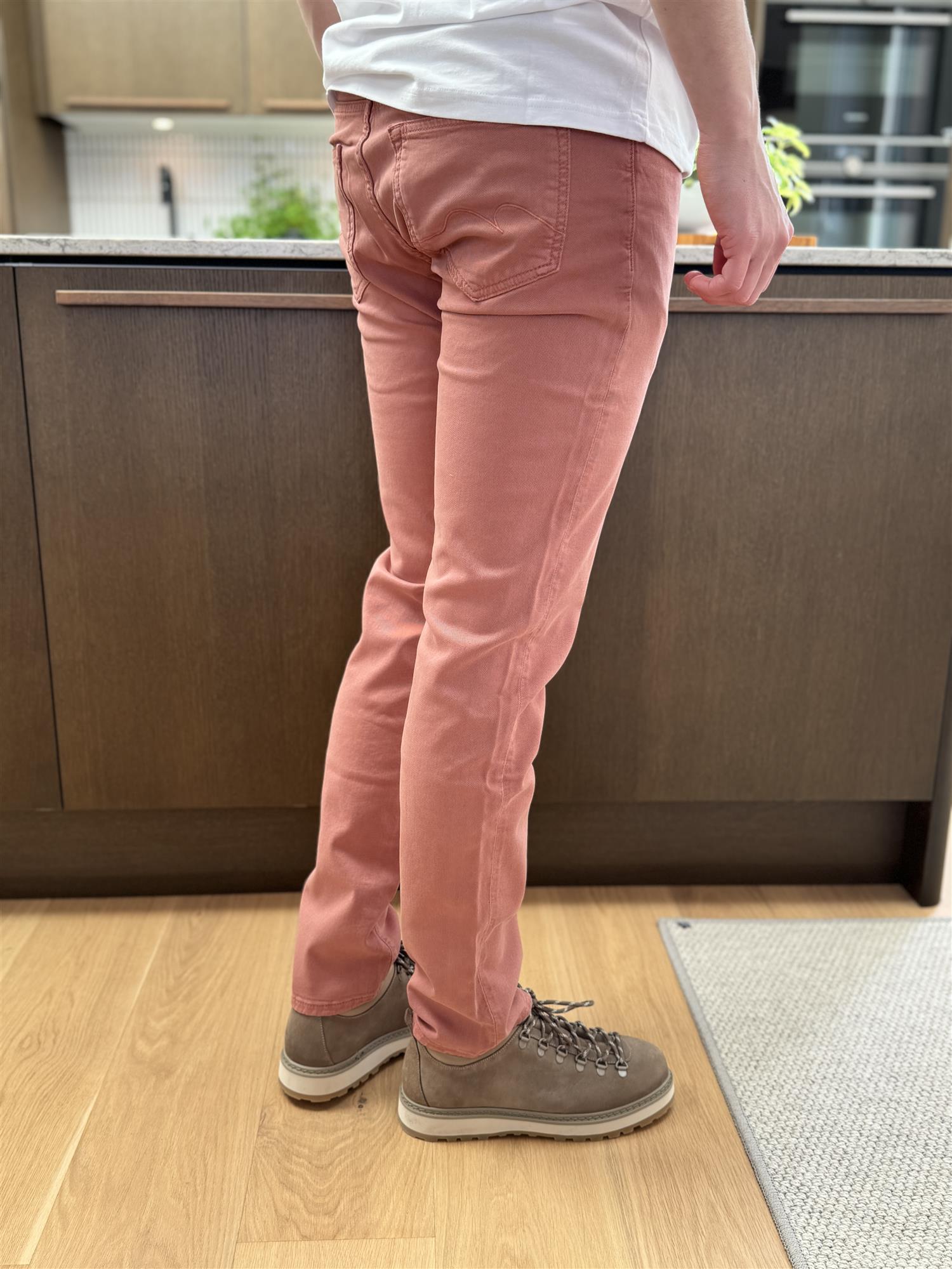 CLYO 5PKT STRETCH PALE ALBI RUST