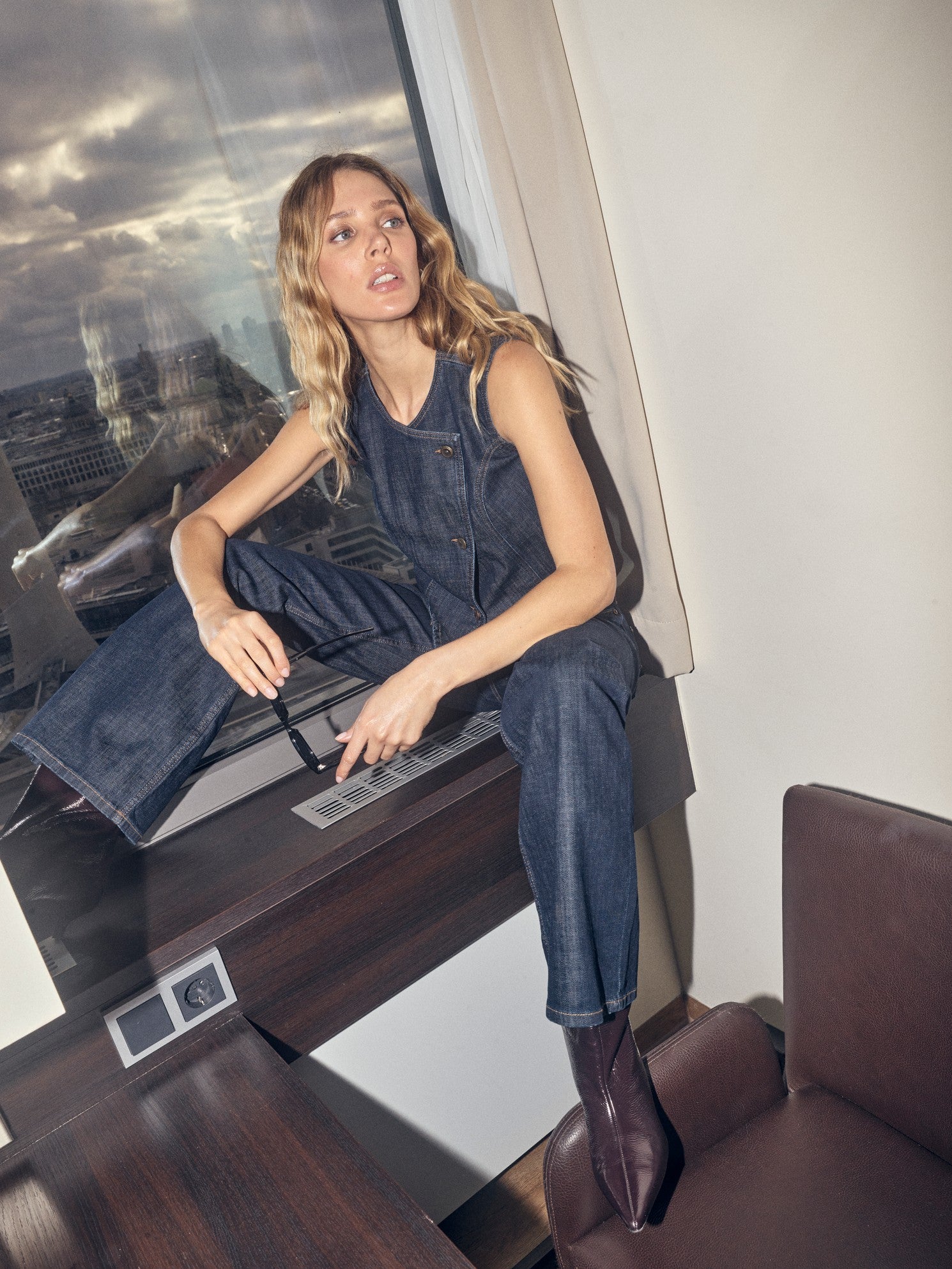 MMCeden Nippon Vest Dark Blue