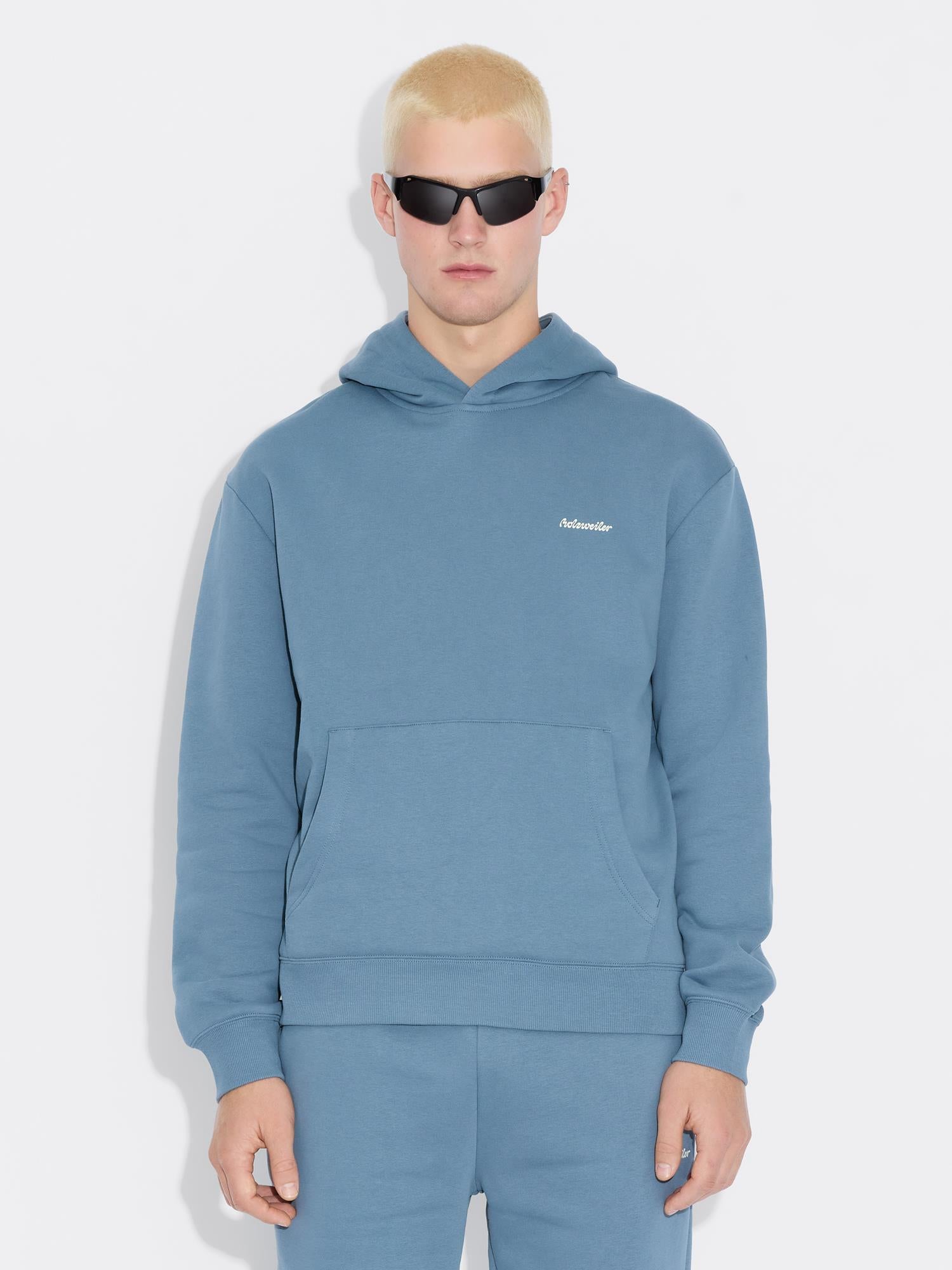 M Regular Hoodie - Blue