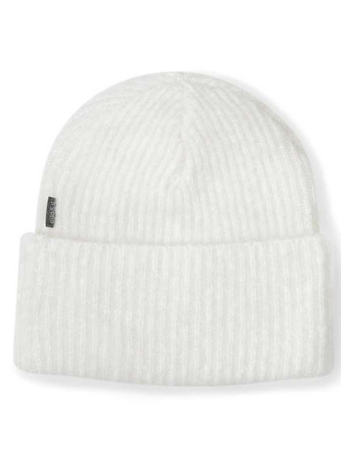 Silje chunky hat Bright White