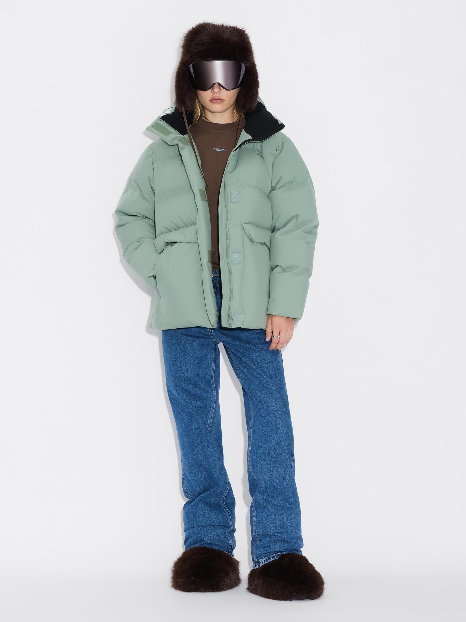 Besseggen Down Jacket Green