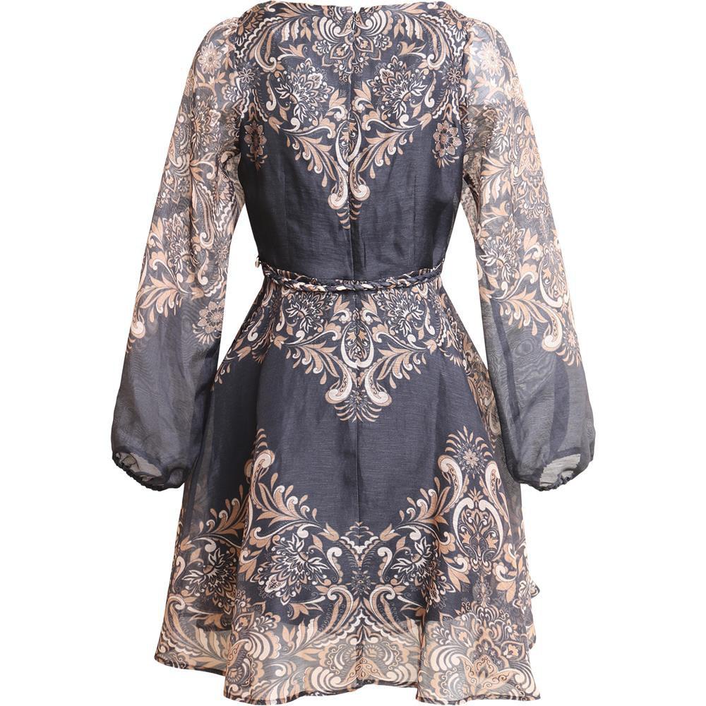 Aspyn Short Dress Black