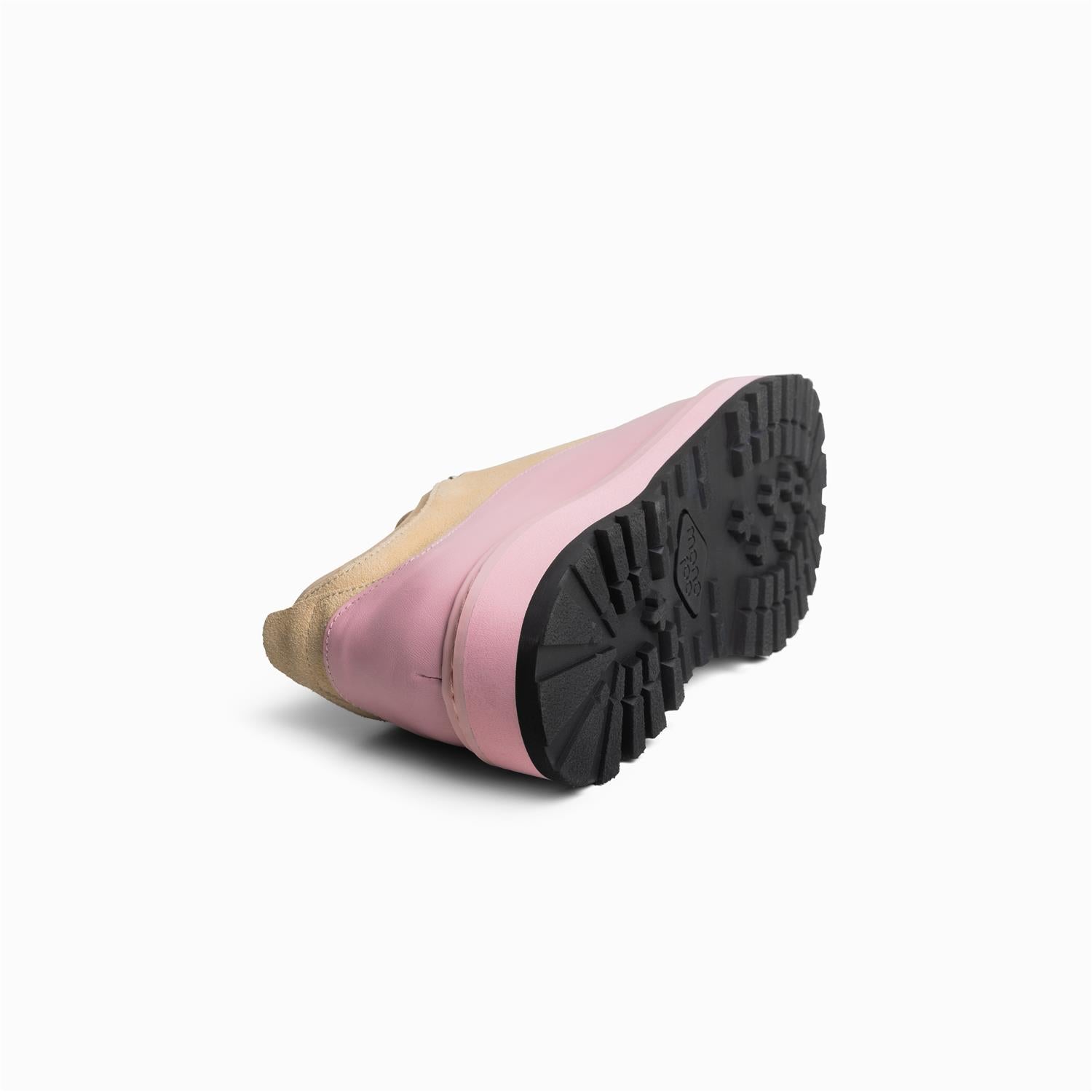 Allo W Suede Cap Pink Light Beige