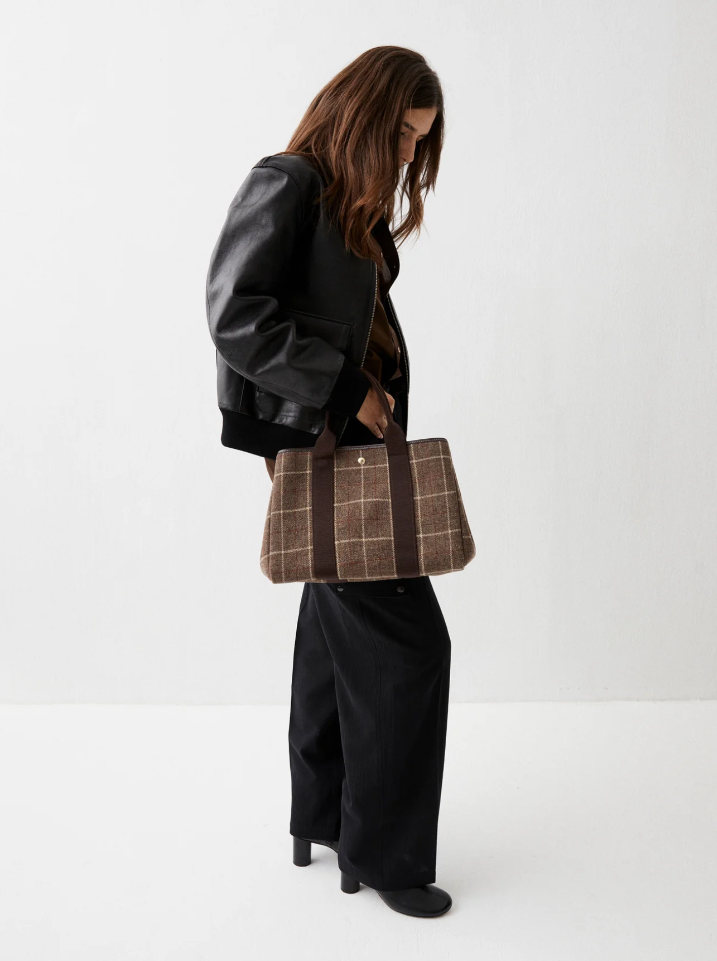 Traversèe M Hunting Tweed 02 Brown