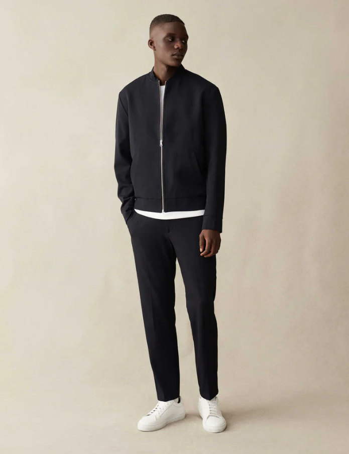 Como Bomber Jacket Navy