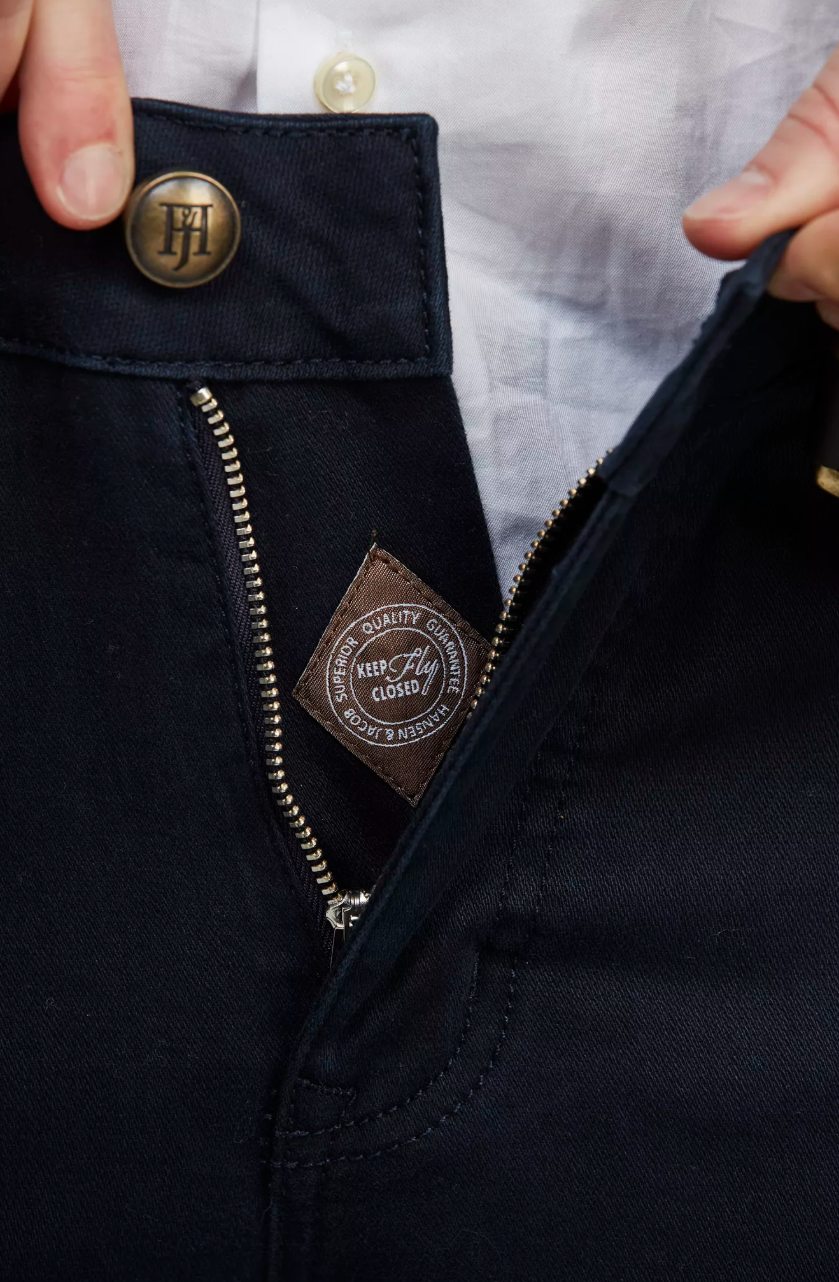 5-PKT Silk Touch Okado Navy