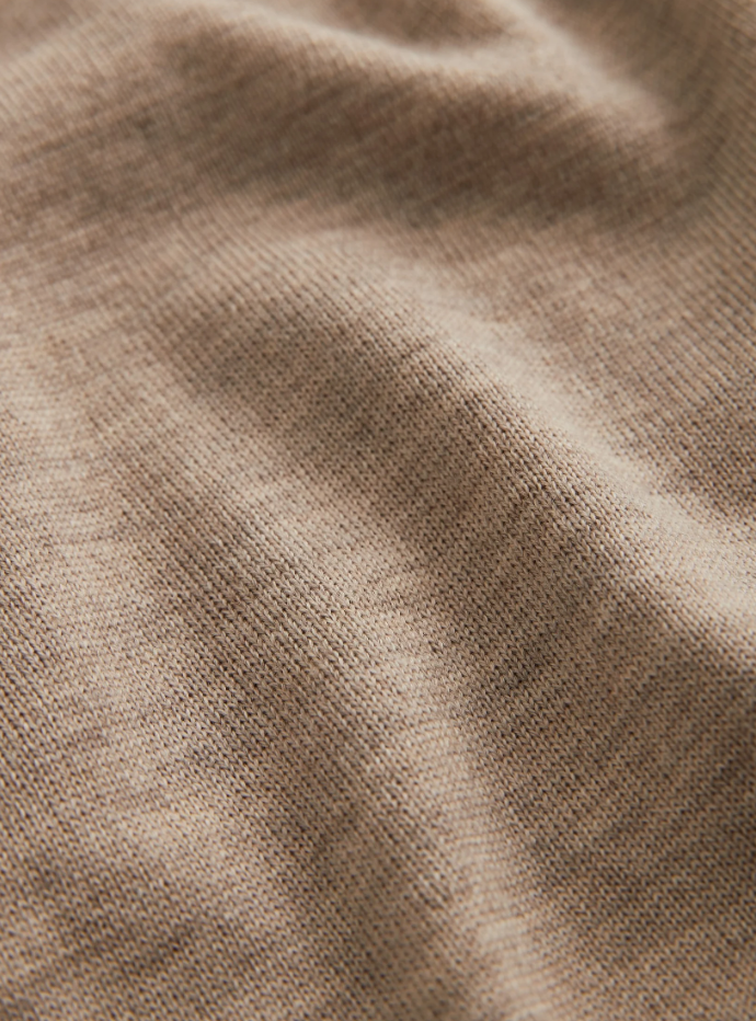 Merino John Zip Khaki