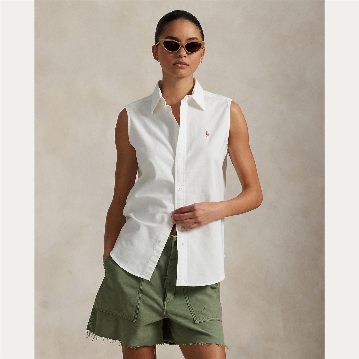 Woven-Sport Shirt-Shirt White