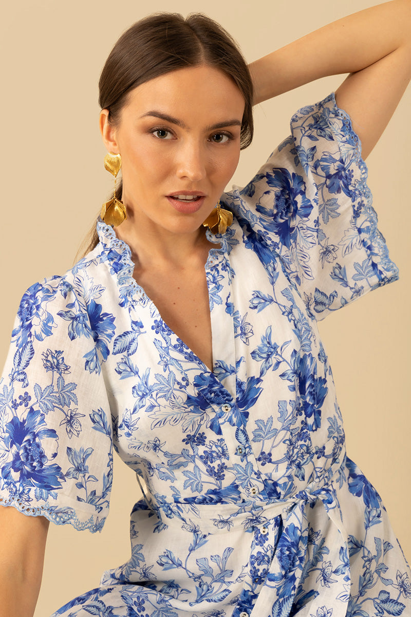 Emmalyn Long Dress Blue