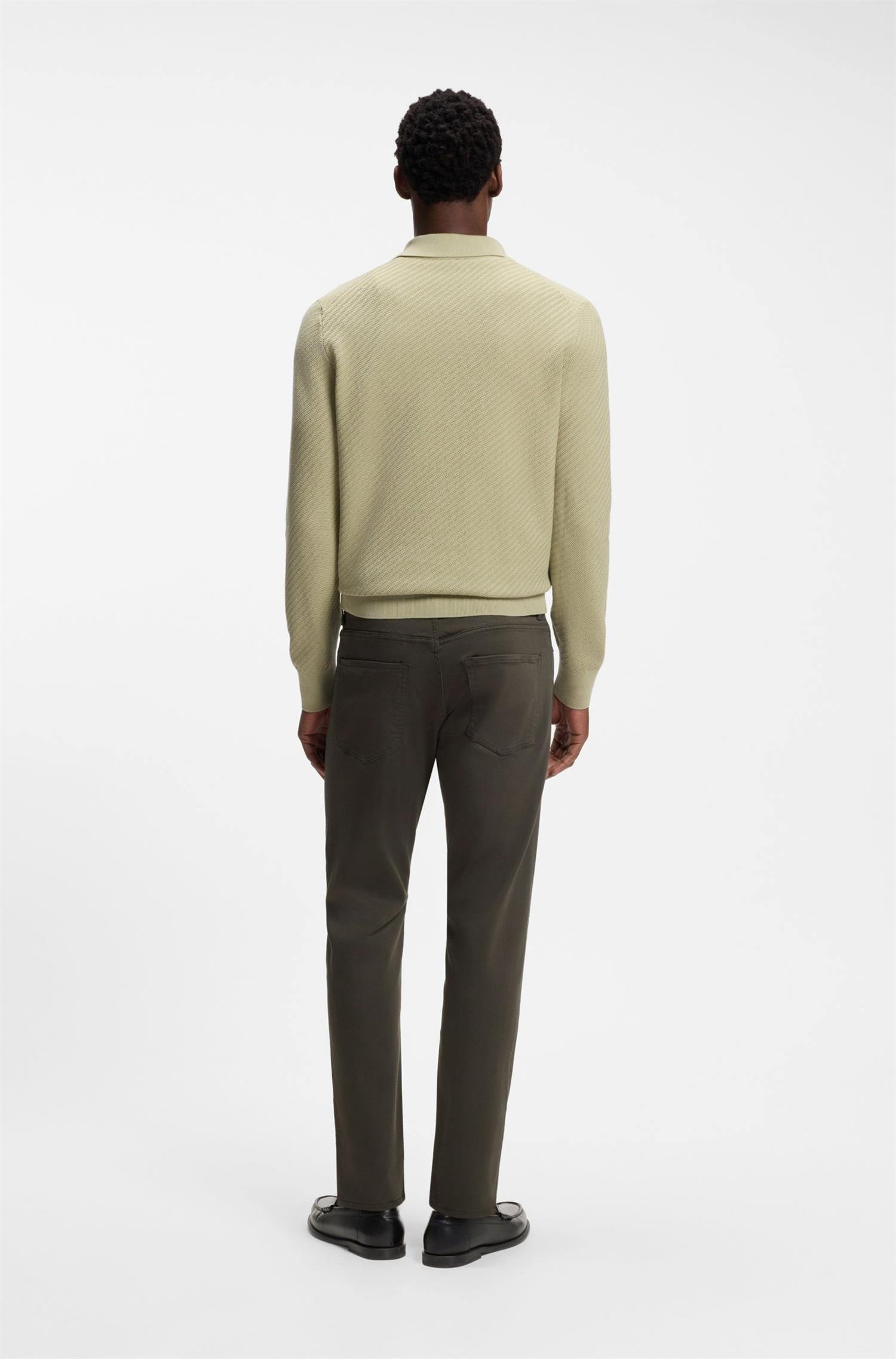 Delaware Slimfit Trouser Dark Green