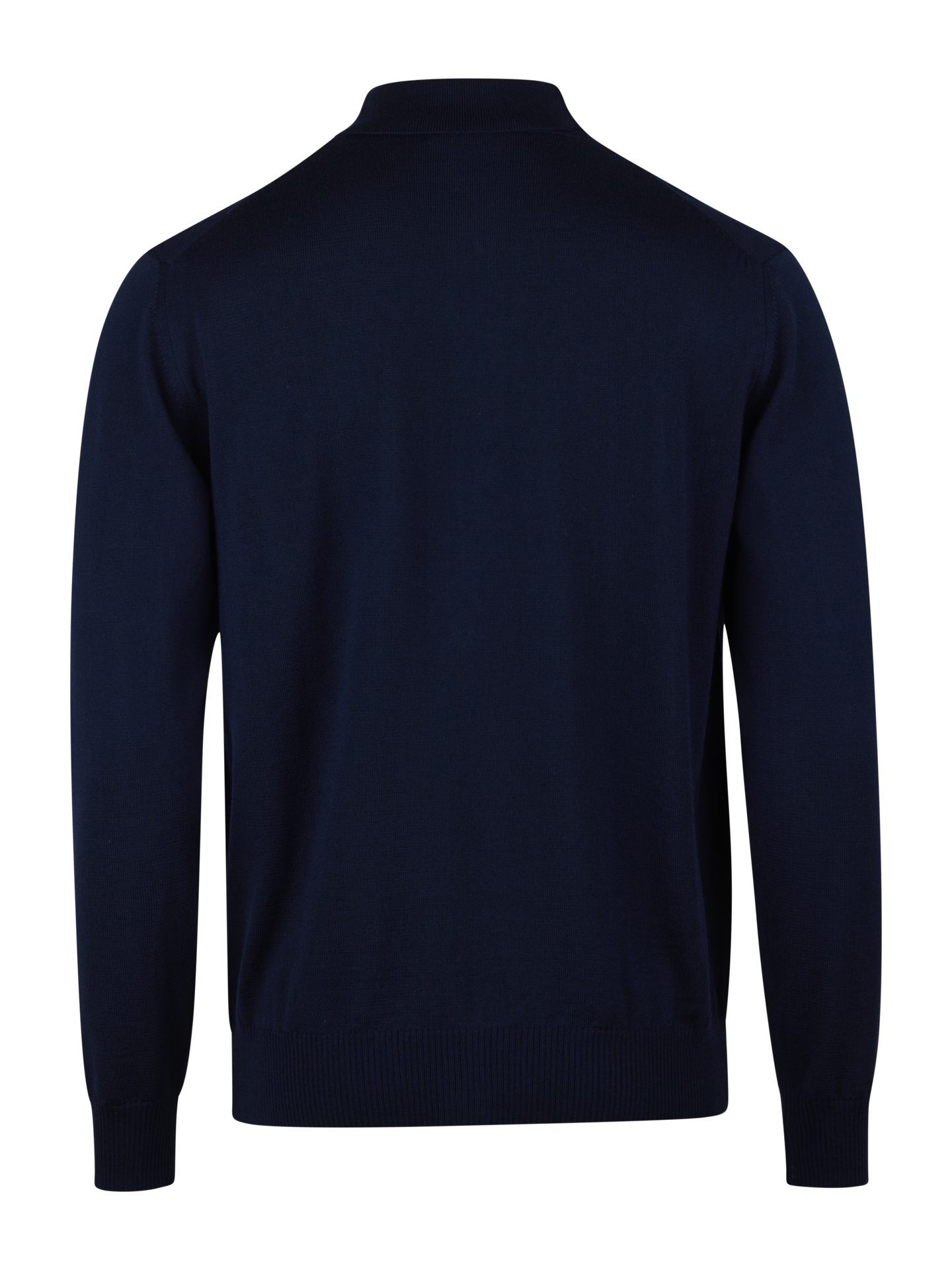 Navy Merino Wool Cardigan