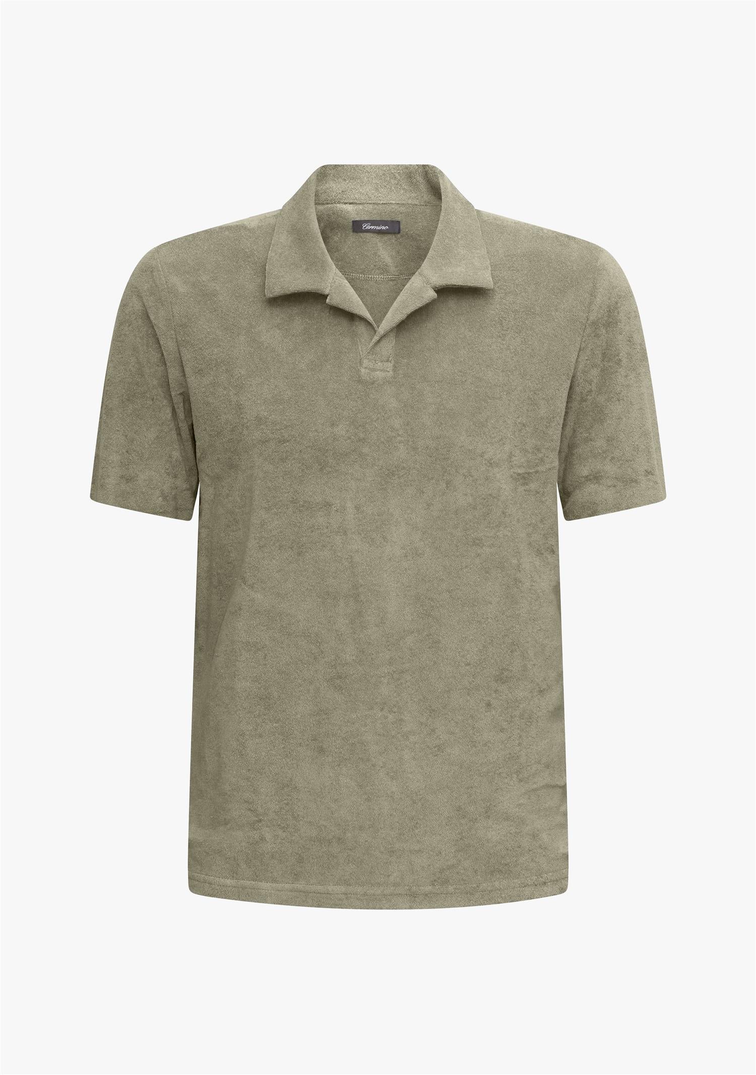 Riviera Terry Polo Short Sleeve Olive green