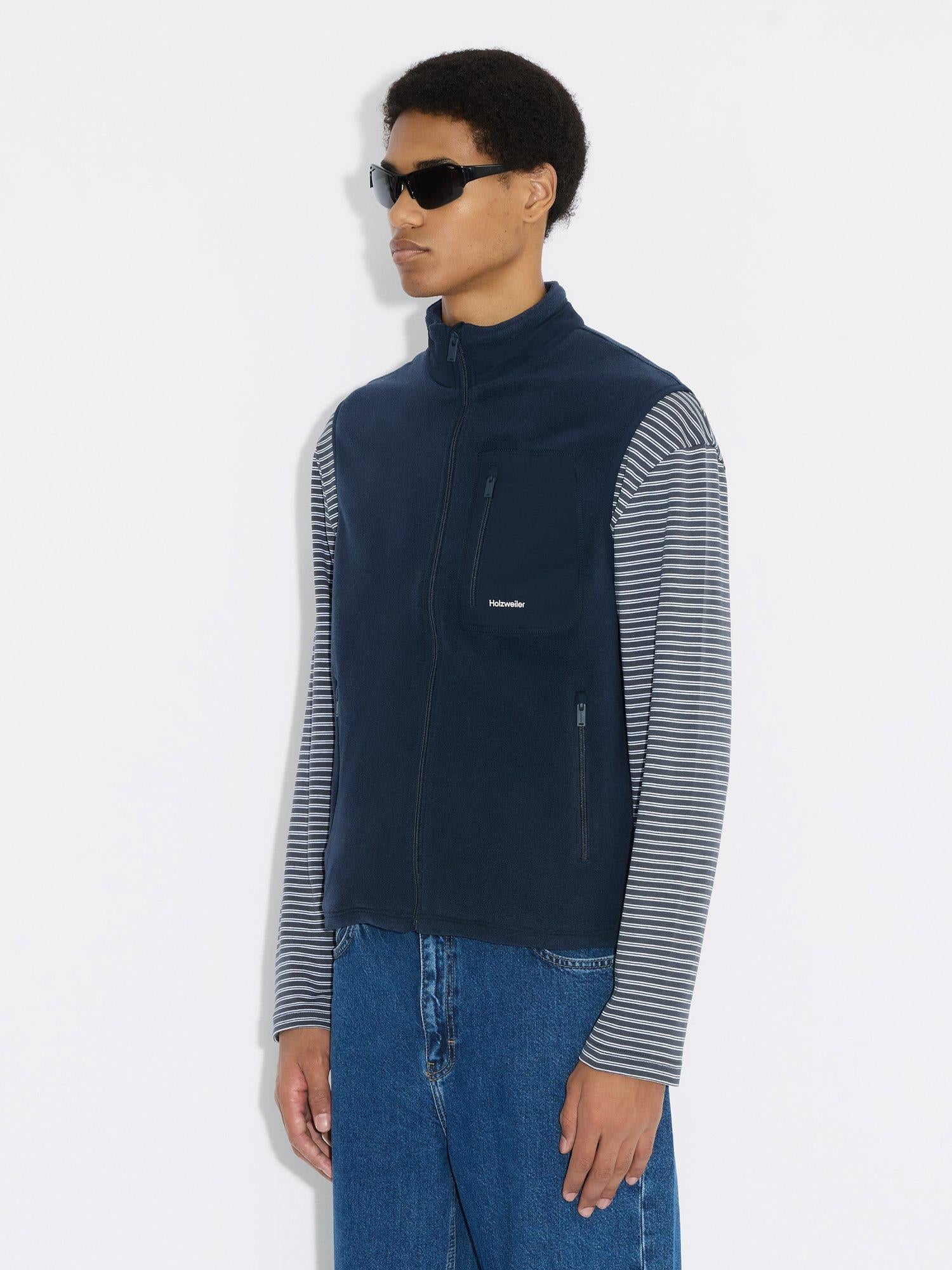 Dovre Fleece Vest Dk.Navy