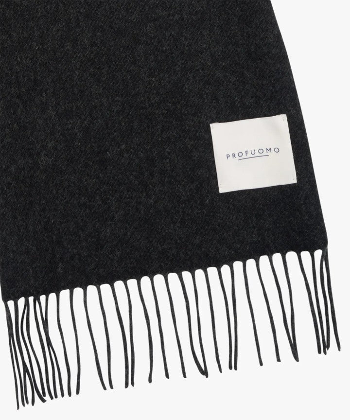 Black Lambswool Scarf
