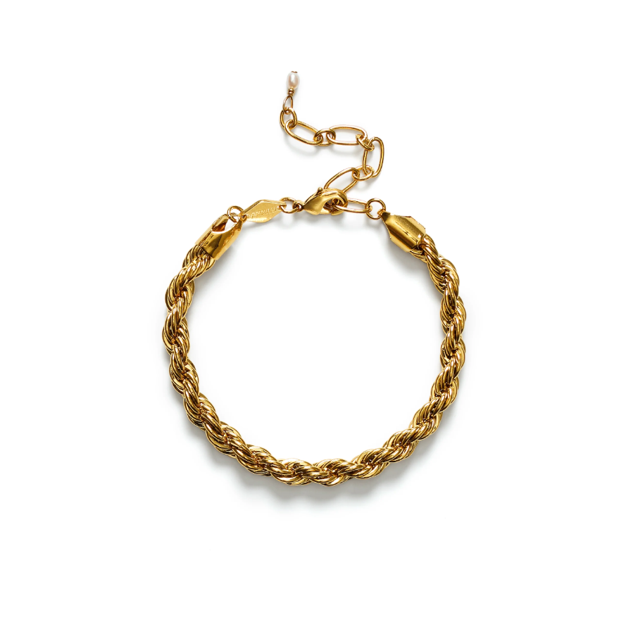 Golden Rope Bracelet Gold