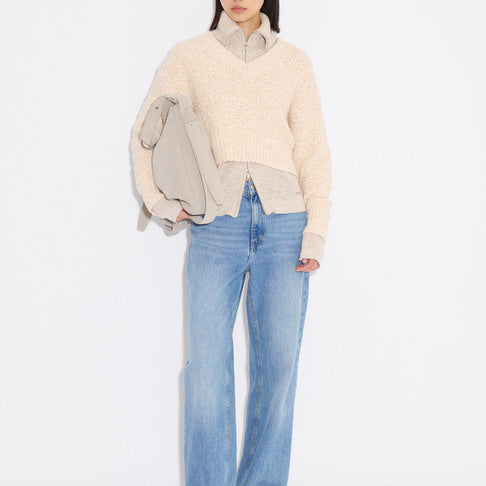 W Wide Jeans Light blue