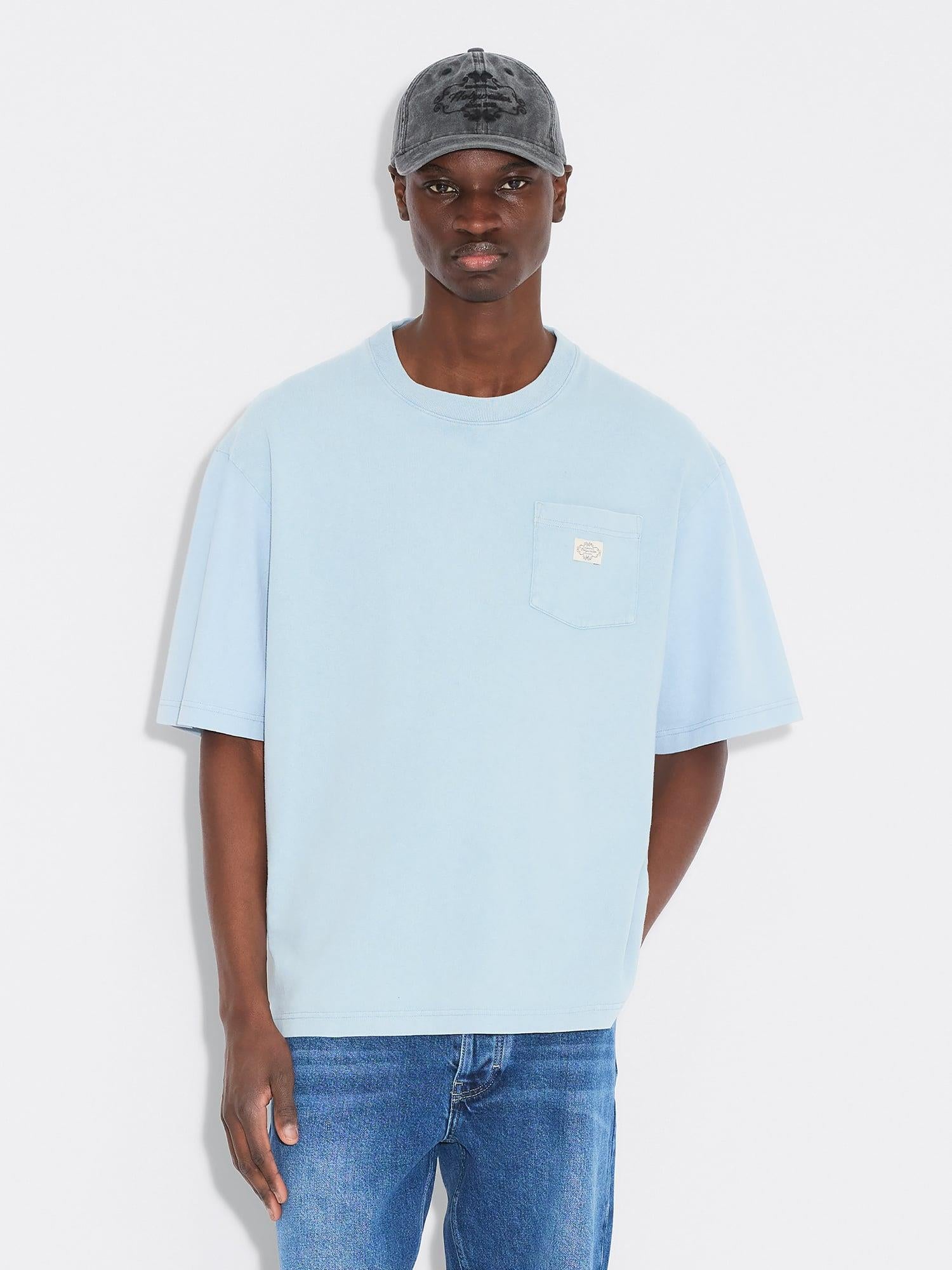 Carmen Tee Blue Washed