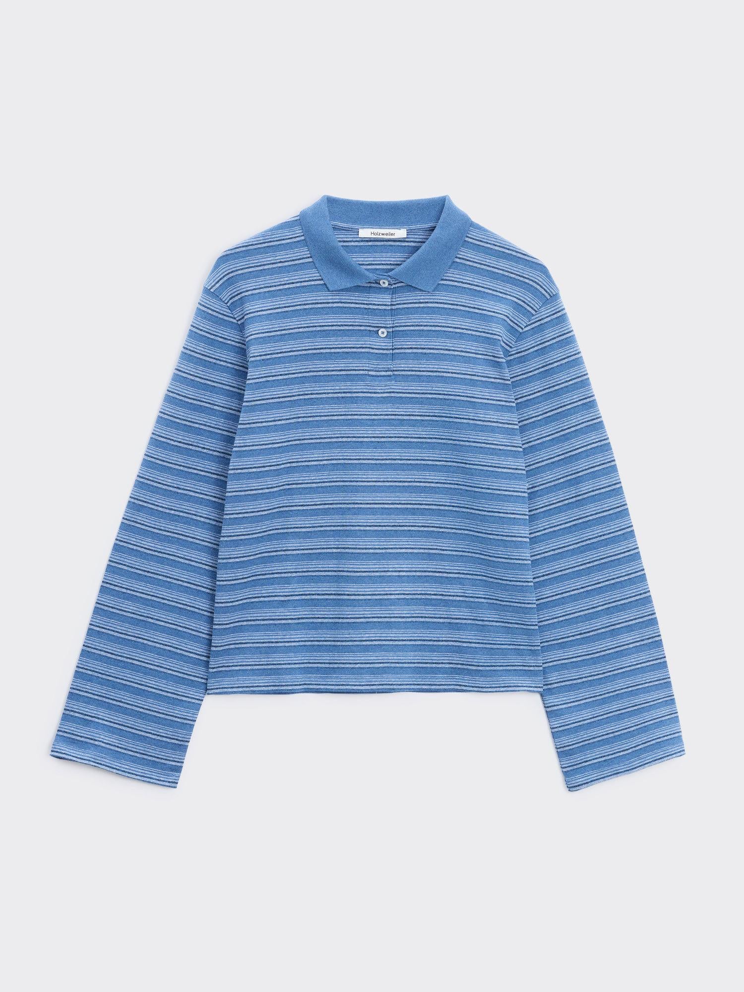 Sunny Polo Blue Stripe