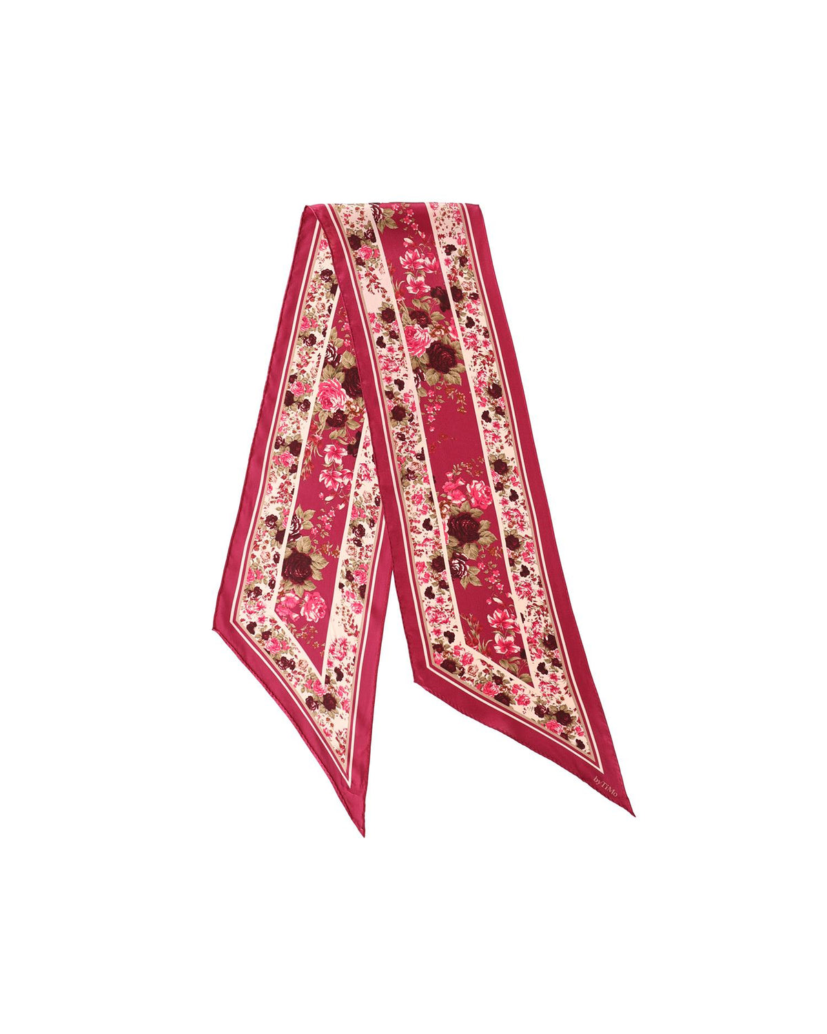 Silk Scarf 19x110 Romantic
