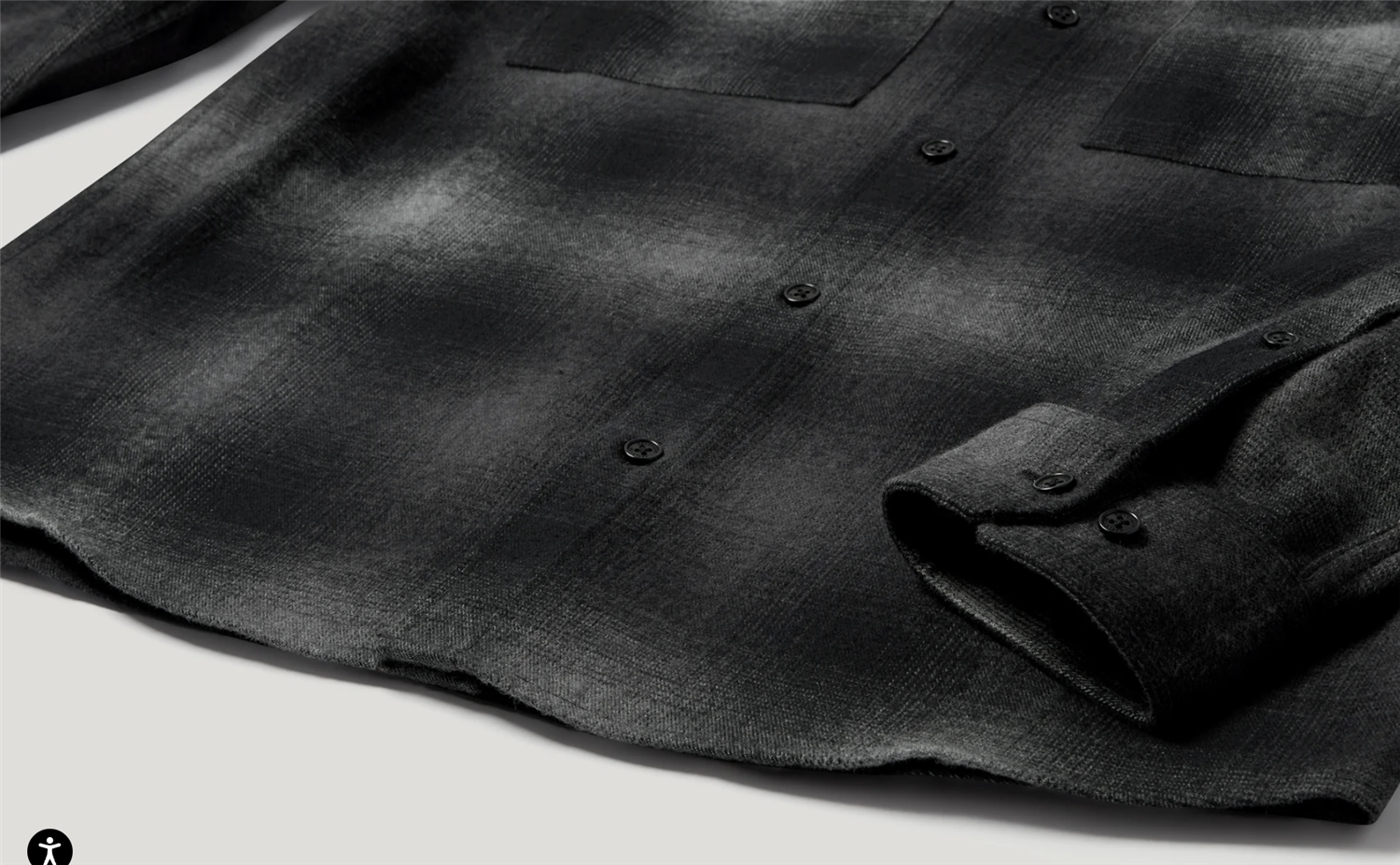Outpost Shirt Brushd Cotton Flannel Black