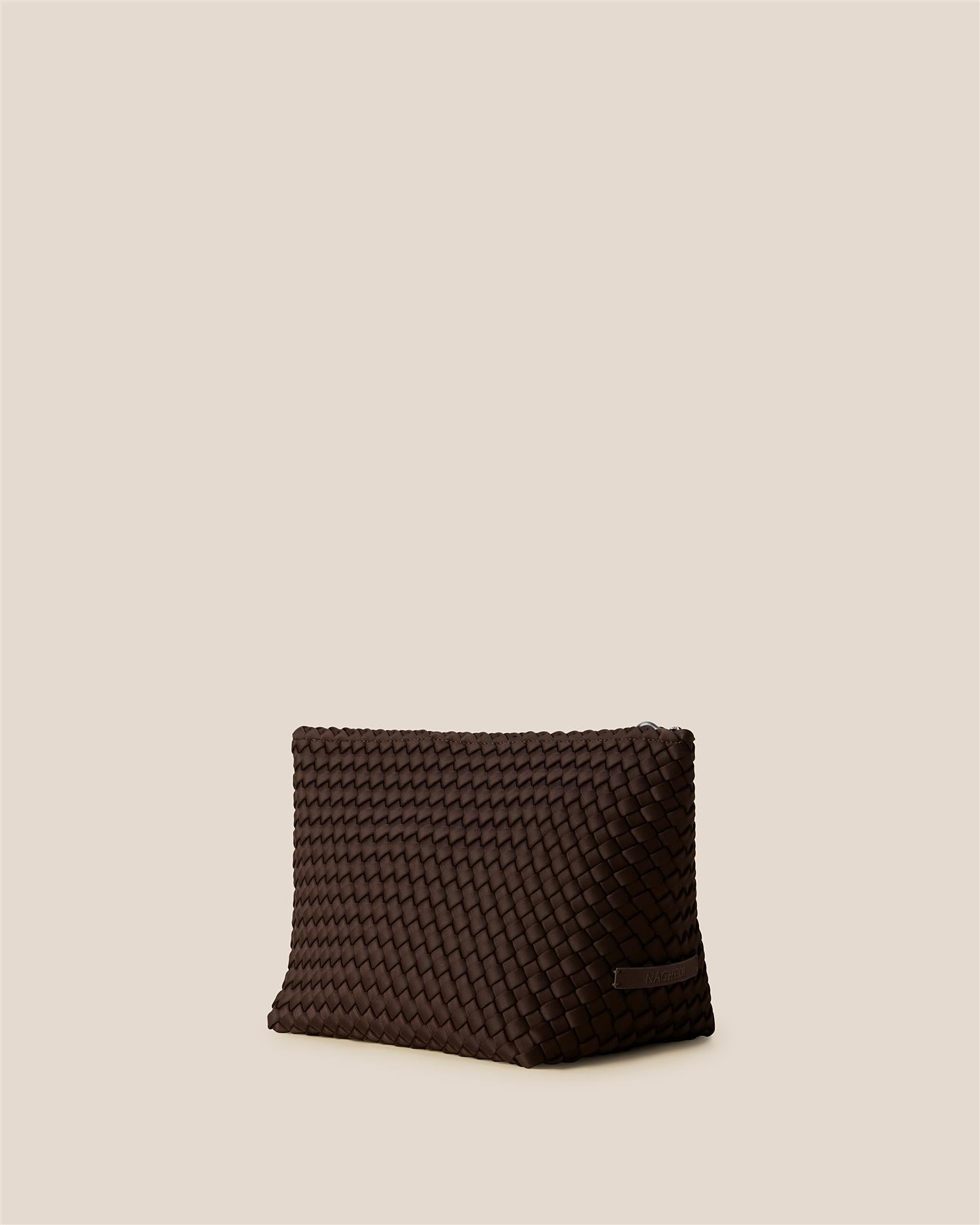 Portofino Large Cosmetic Case Chocolate