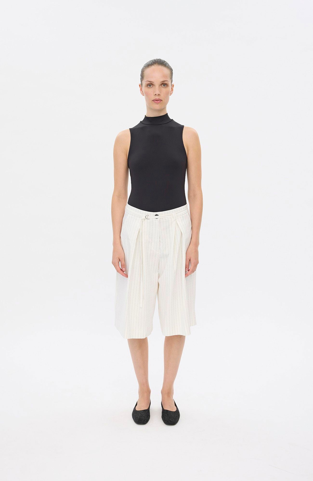 Lanafv Shorts 361 Coconut Milk Stripe