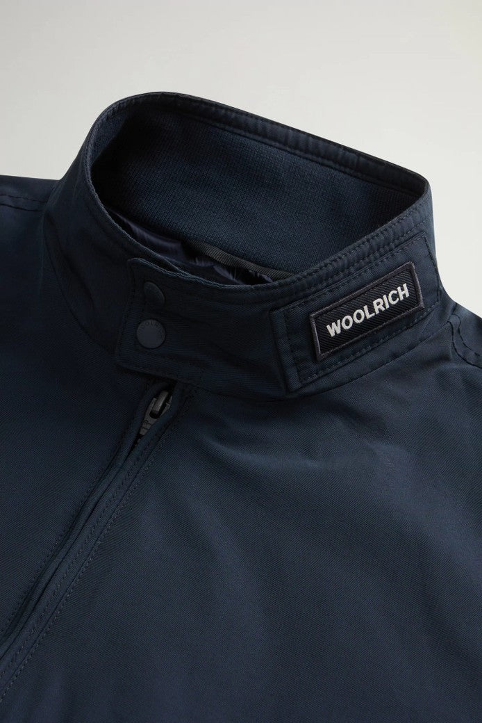 Cruiser Bomber Jacket in Light Ramar Melton Blue