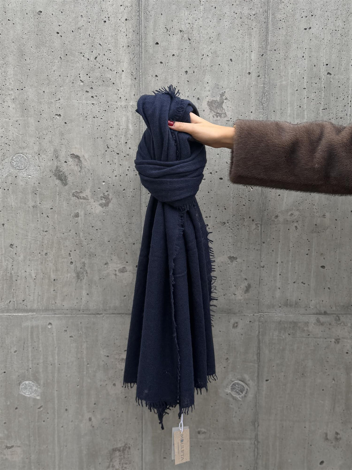 622502 Schal Navy