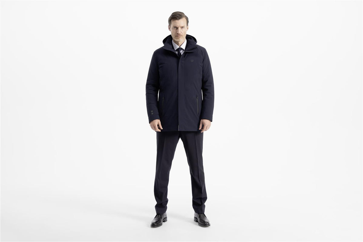 Regulator Coat Japan Navy Herringbone