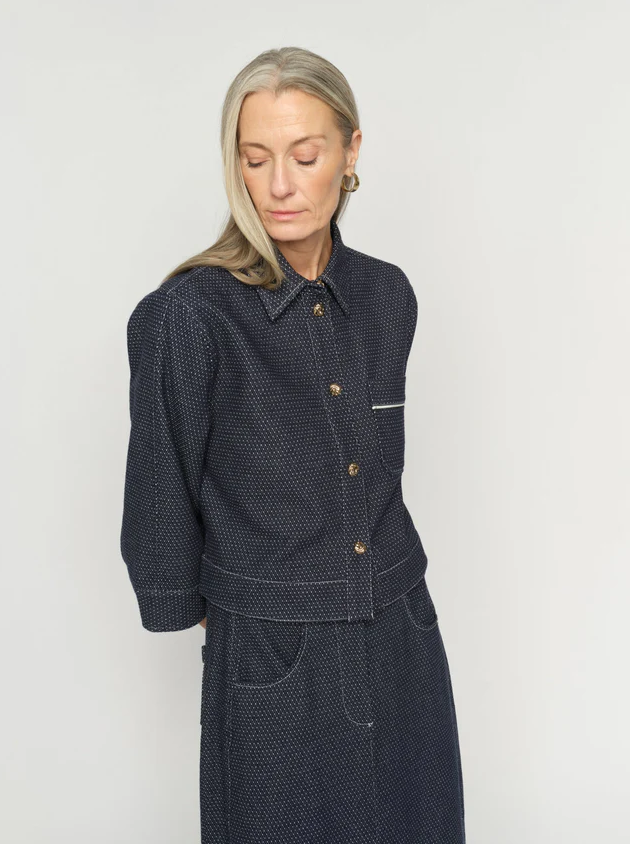 Mmrosalyn Jaxx Jacket Salute Navy