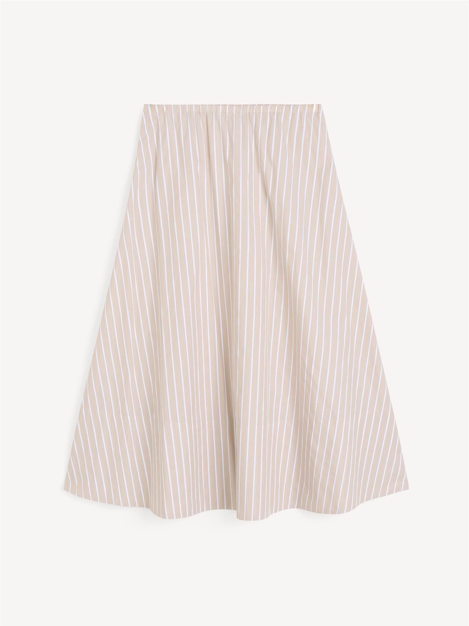 Pheobes Skirts Old Beige Classic stripe