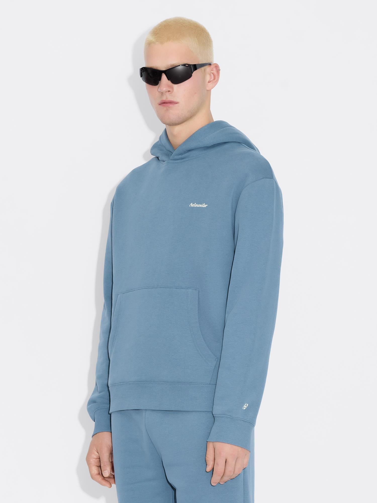 M Regular Hoodie - Blue