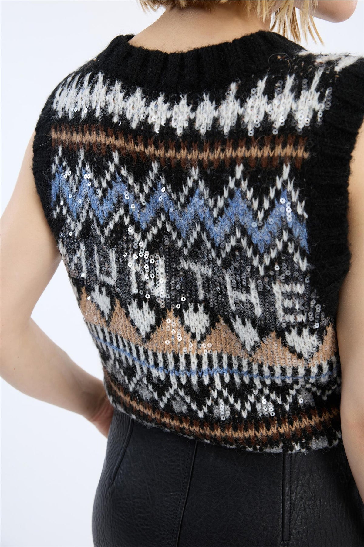 Vitalism Vest Mix Black