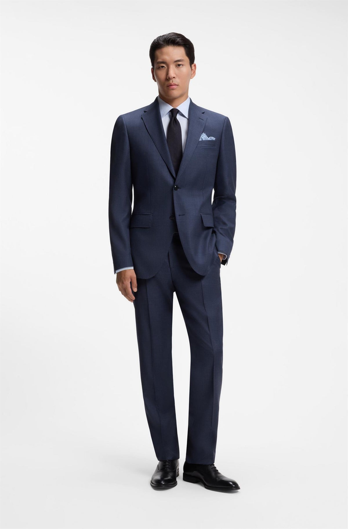 H-Jeckson 2PCS Blue Suit