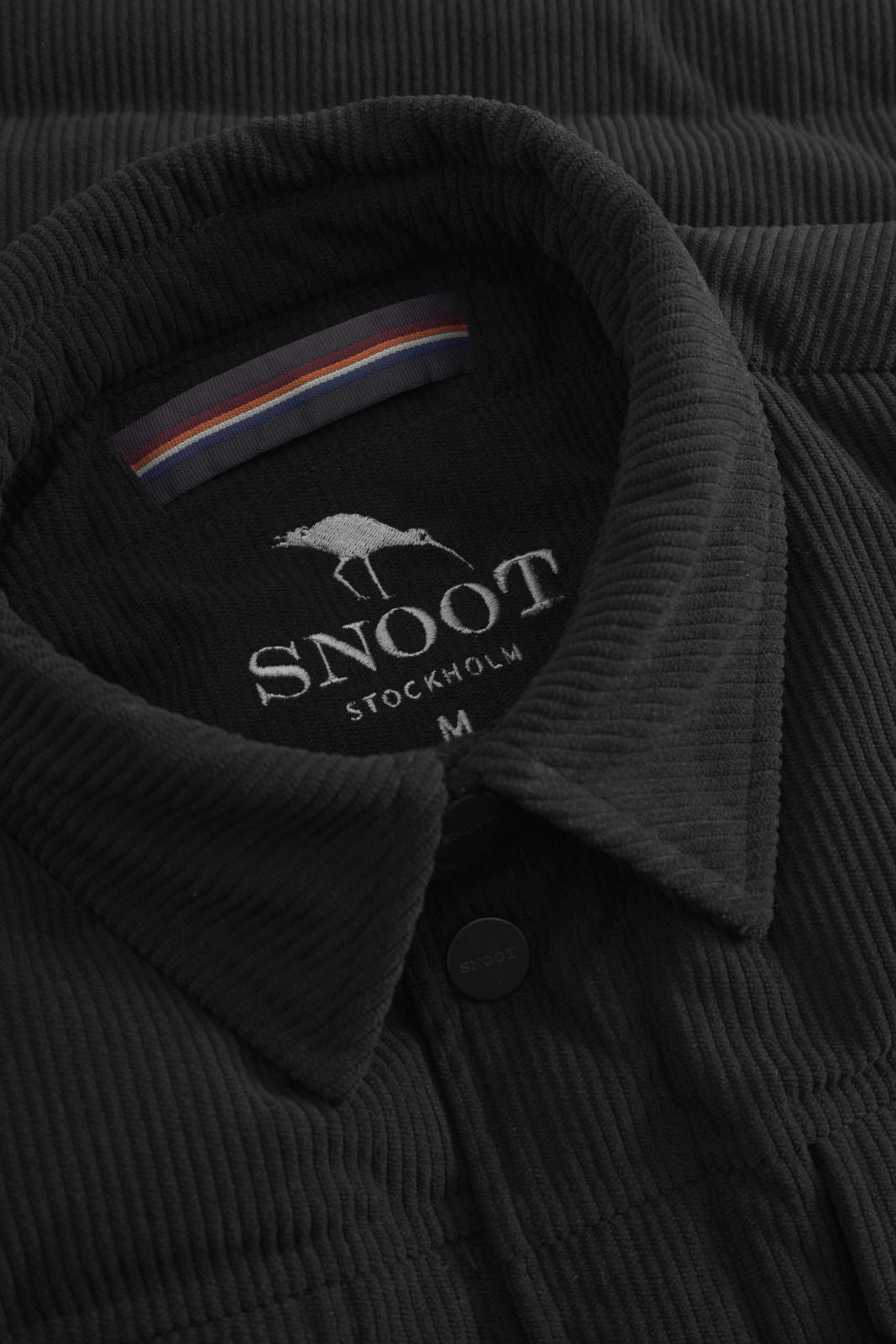 Bassano Corduroy Down Jacket Navy