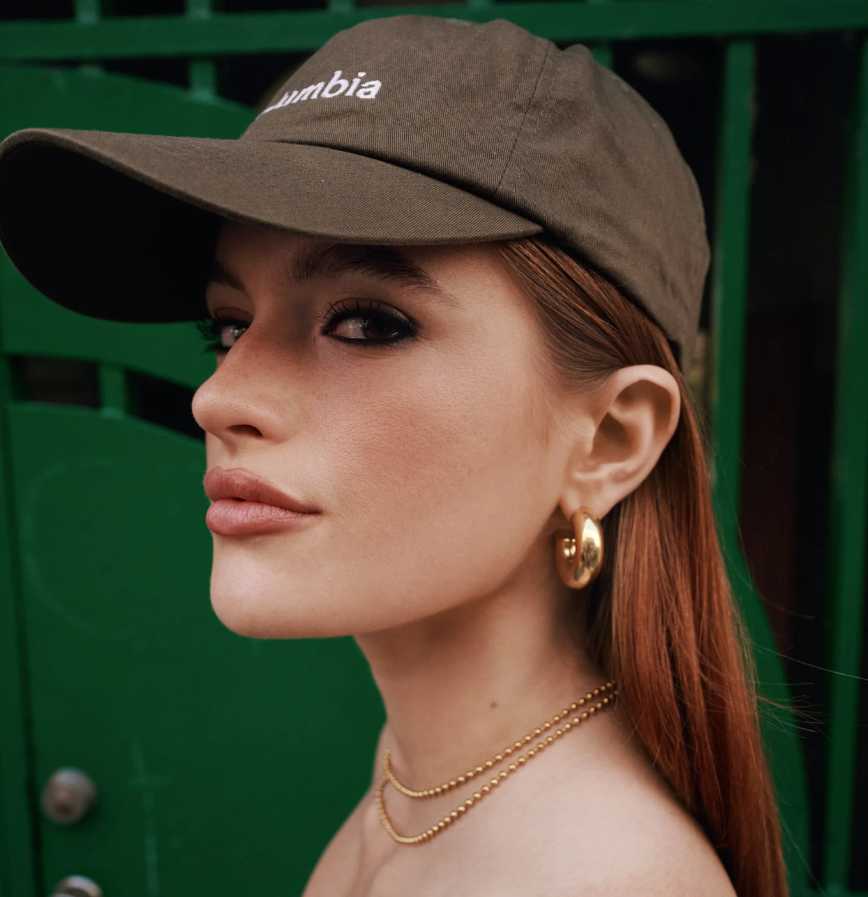 Tilly - chunky earrings stainless steel gold