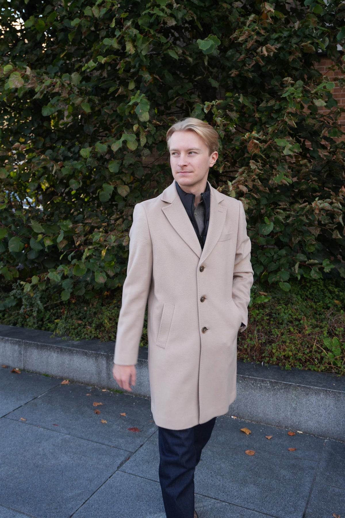 Sultan Tech Cashmere Coat Light Camel