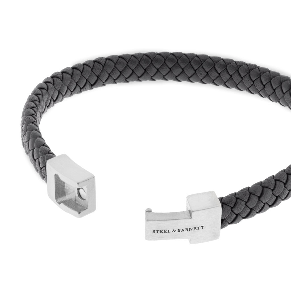 Leather Braclet Archie Black