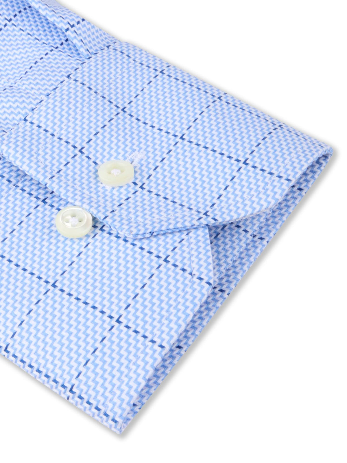 Regular Light blue check Navy