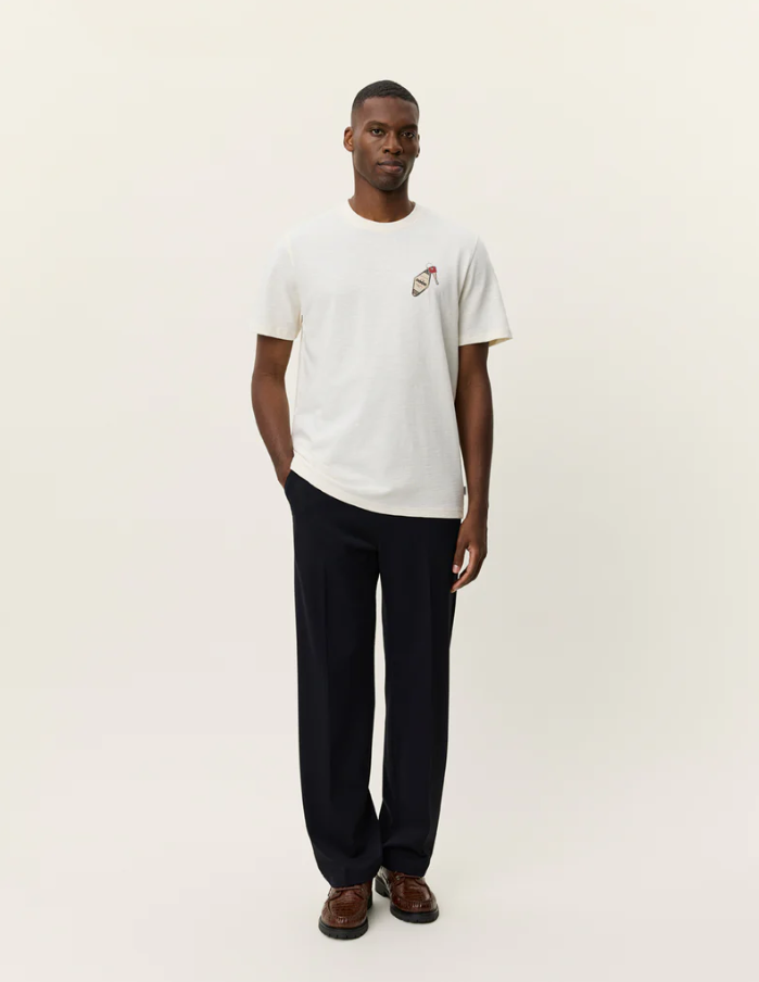 Ben Troy T-Shirt Light Ivory