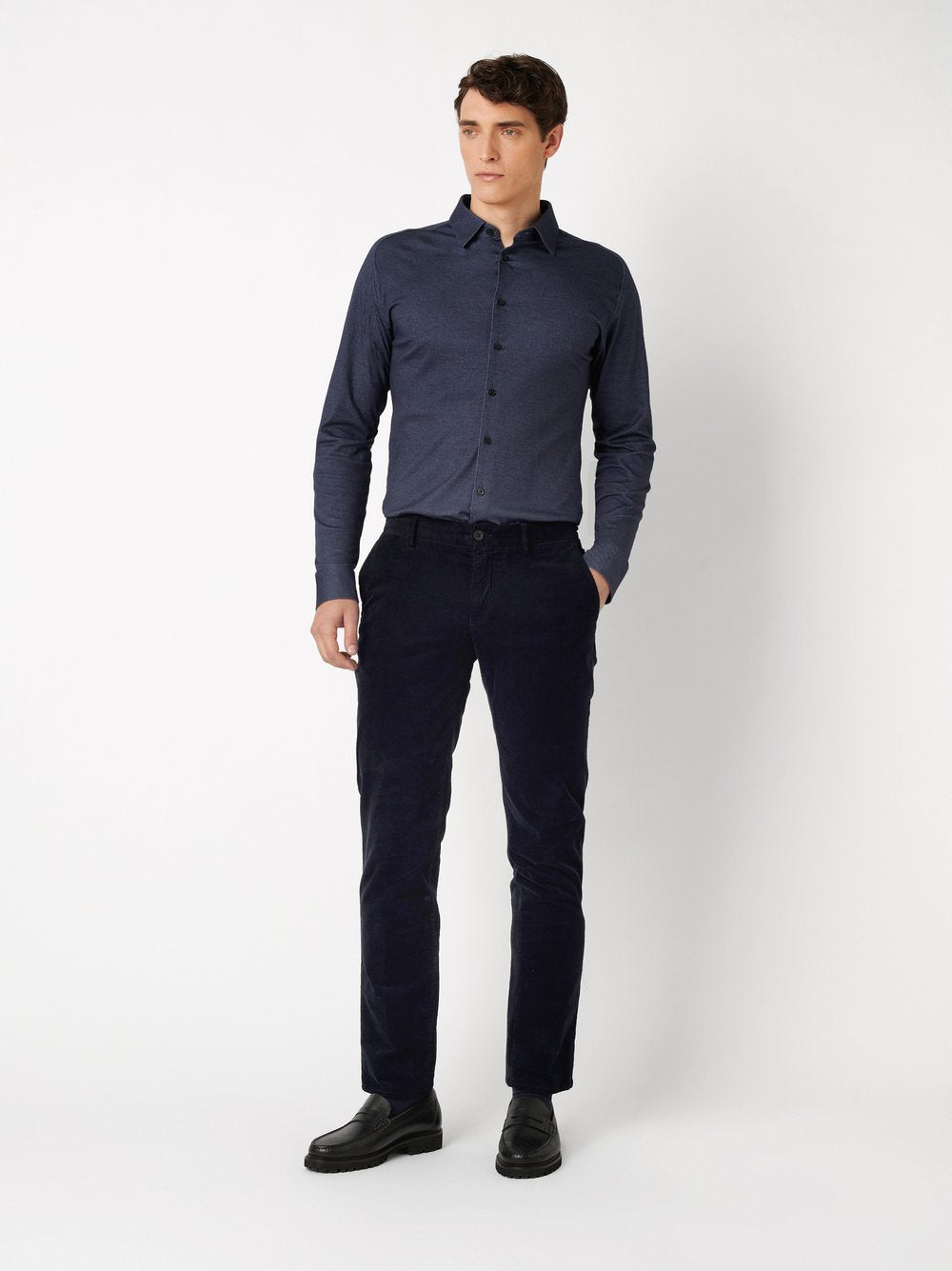 Casual Kent 1/1 Navy Twill