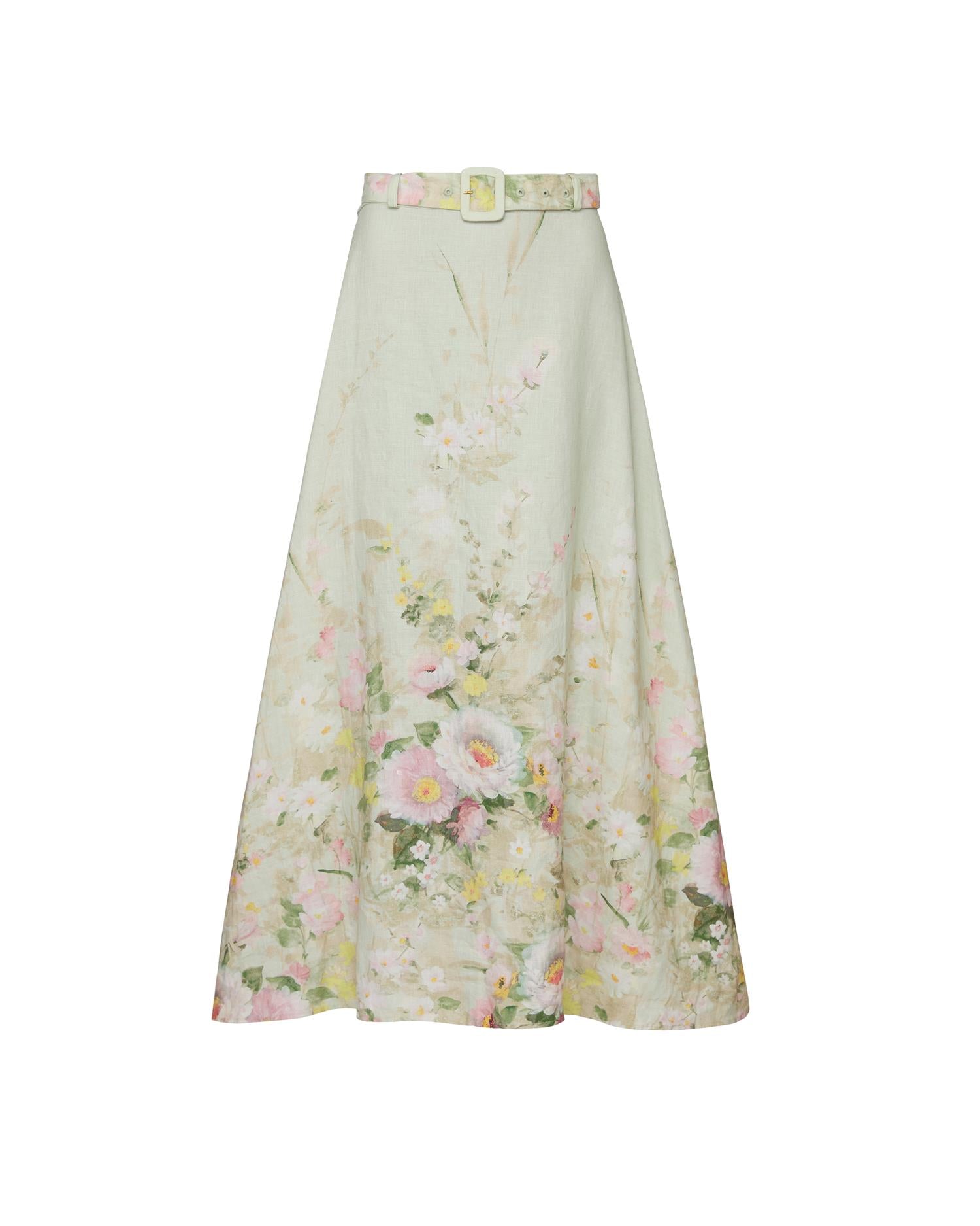 Linen Maxi Skirt Harmony