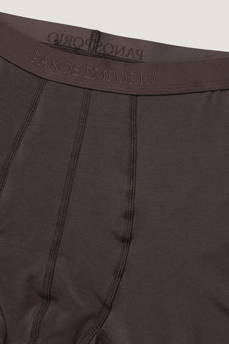 2pk Lyocell Pouch Boxer Bracken/Bering sea