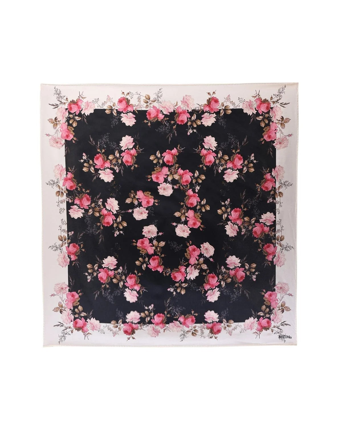 Silk Scarf 60X60 Flourishing