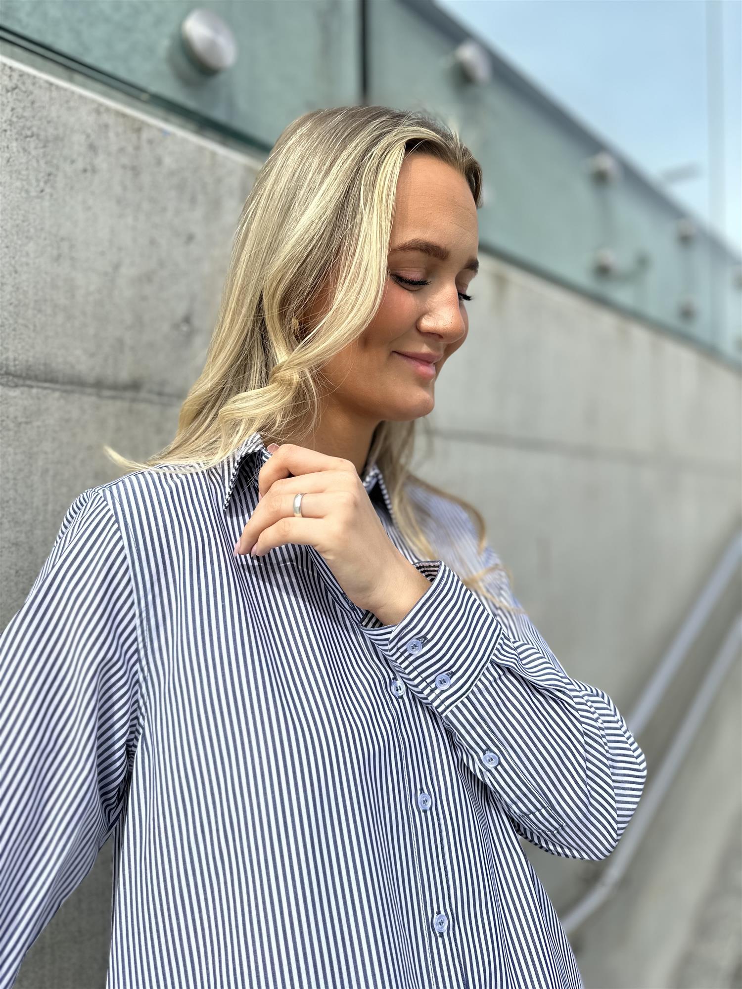Kari Shirtdress Cotton Indigo