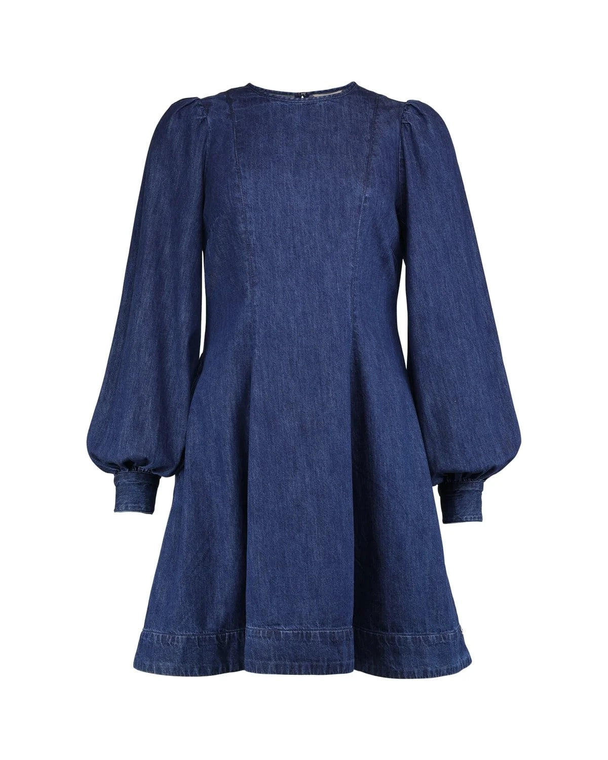 Denim Fitted Dress AW26 Denim Blue
