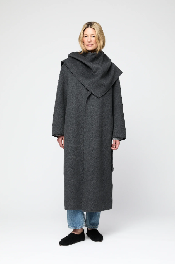 Double Rider Scarf Molé Brown