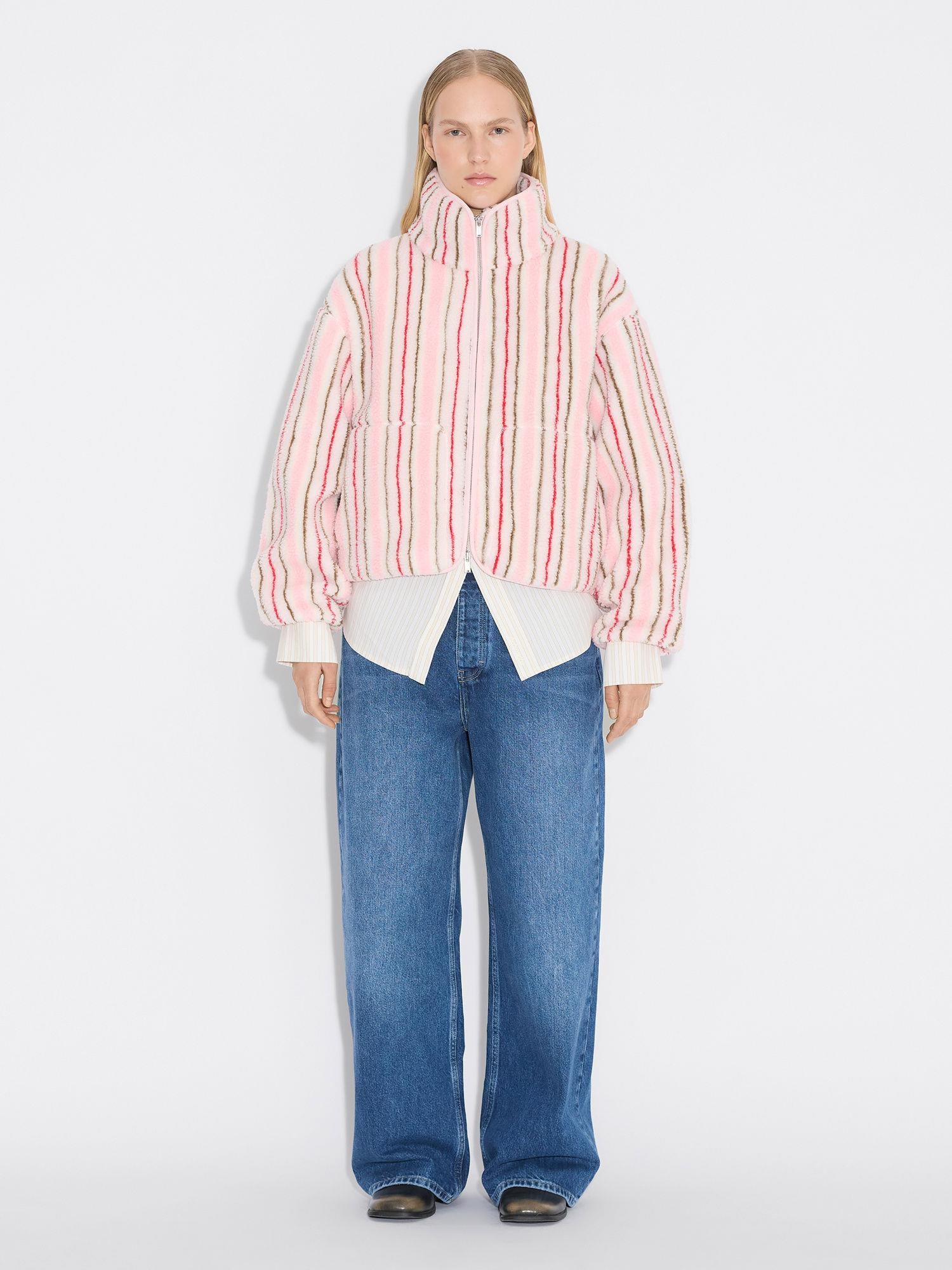 Rype Fleece Jacket Pink Mix