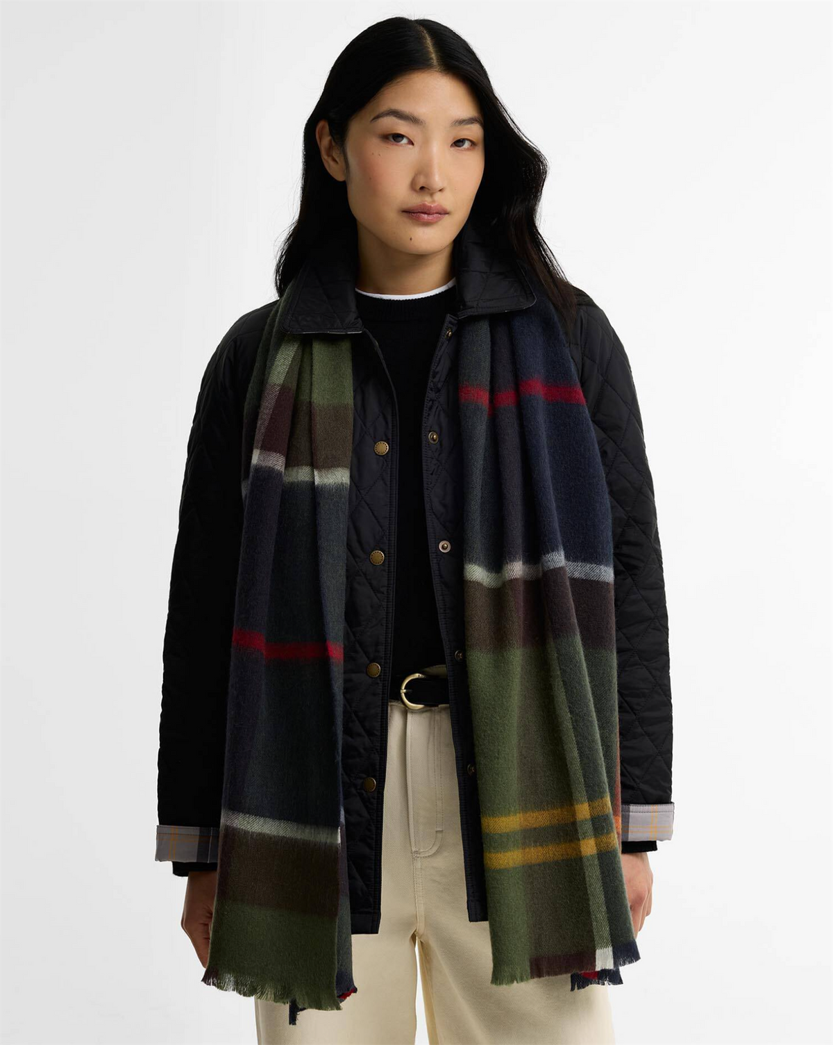 Rosefield Tartan Scarf Classic
