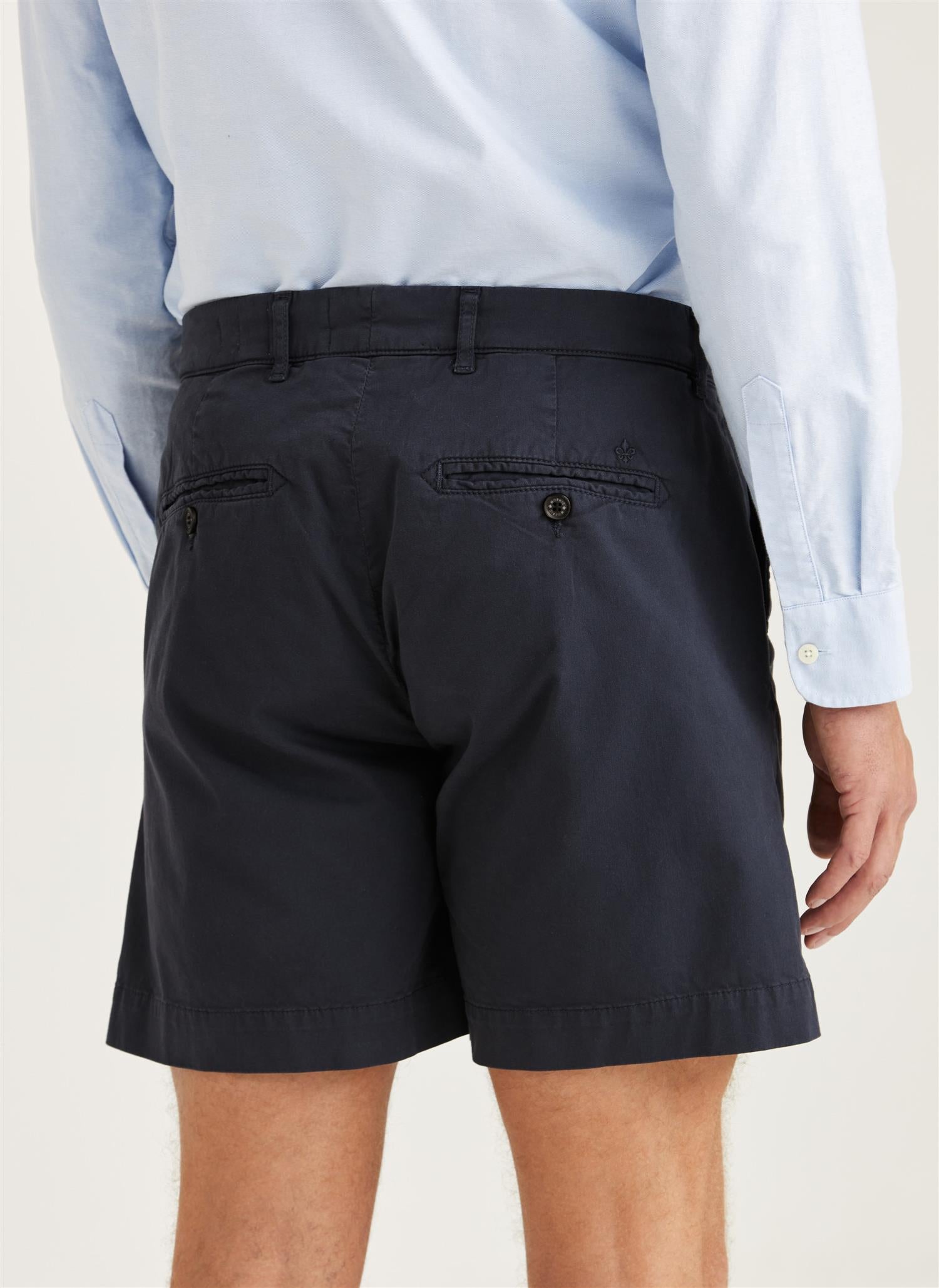 Jeffrey summer chino shorts blue
